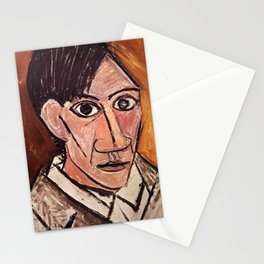 Pablo Picasso Self Portrait Stationery Card