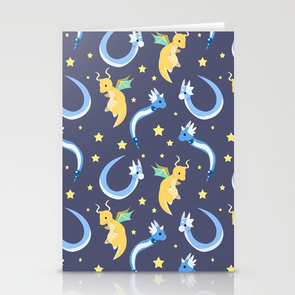 Simplistic Dragons Stationery Cards