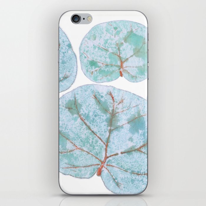 Sea Grape Tropical Leaves iPhone Skin
