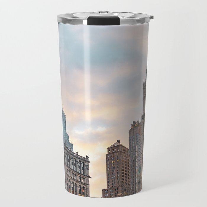 Architecture in NYC at Sunset | Travel Photography Travel Mug