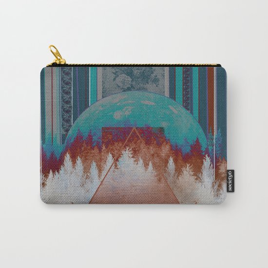 abstract floral forest 3 Carry-All Pouch