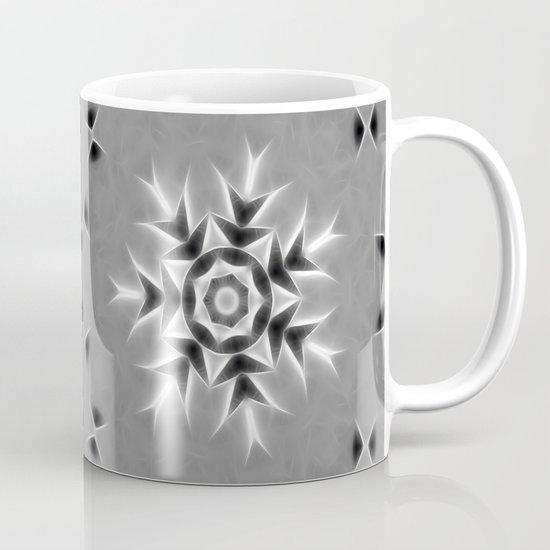 Gray Kaleidoscope Art 20 Coffee Mug