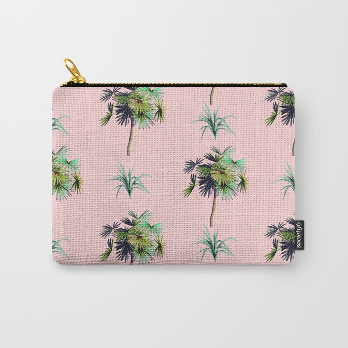 Palm Pink Carry-All Pouch