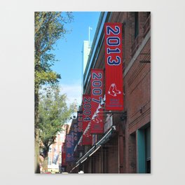Red Sox - 2013 World Series Champions!  Fenway Park Canvas Print