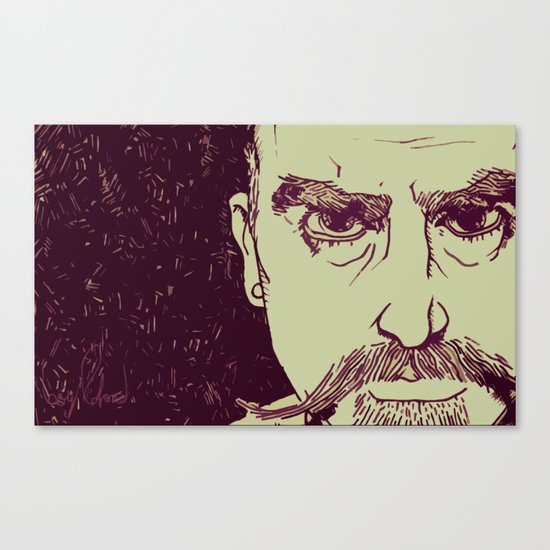 Gruff Canvas Print