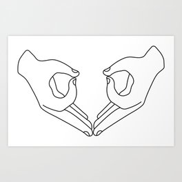 Uterus Gang Art Print