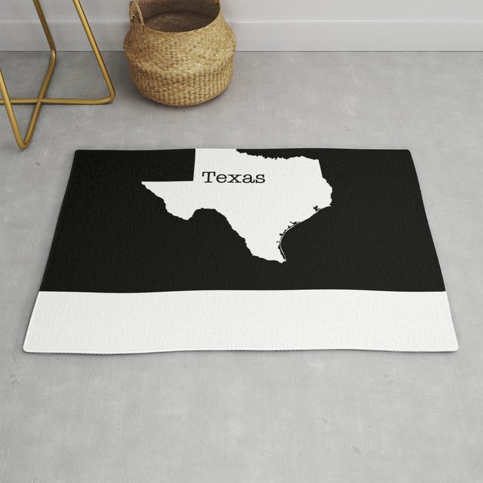 Texas State outline  Rug