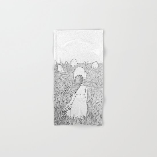 Goodbye Line Version Hand & Bath Towel