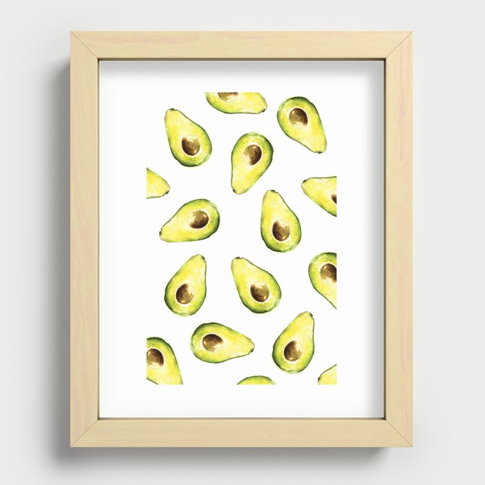 avocado Recessed Framed Print