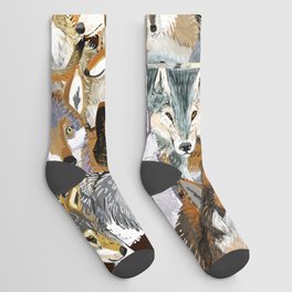 Wolves o´clock (Time to Wolf) Socks