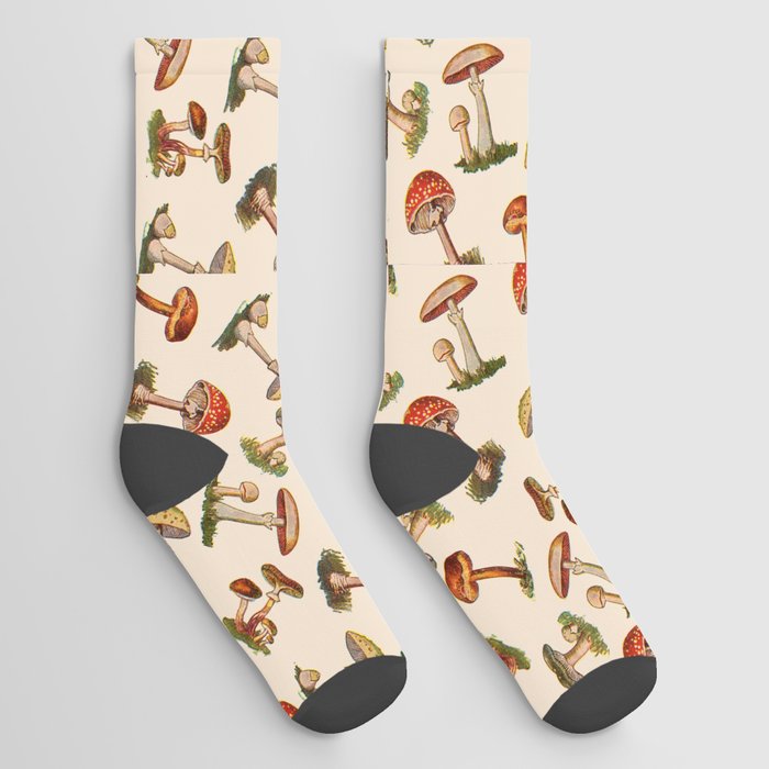 Magical Mushrooms Socks