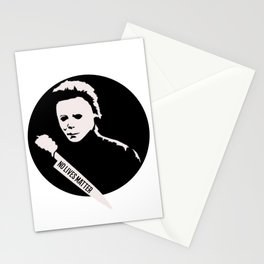 Halloween no lives matter. Stationery Cards