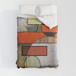 Falling Industrial Duvet Cover