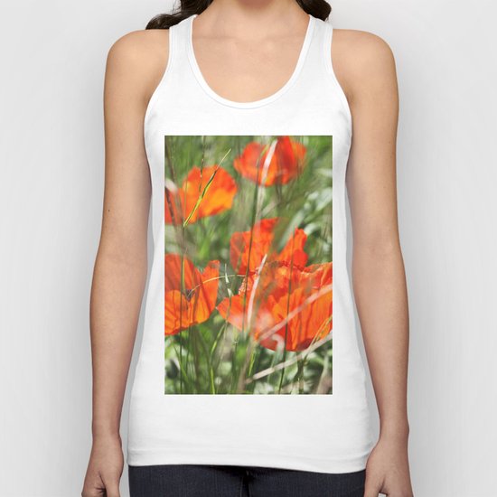 Poppy Unisex Tank Top