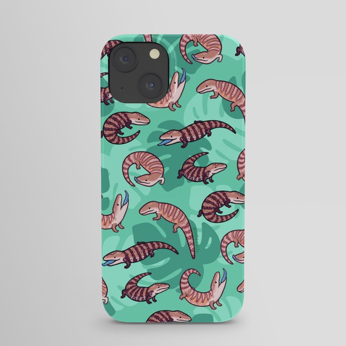 Blue Tongue Skink iPhone Case