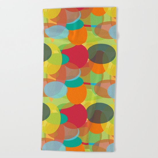 Vivid Mood Beach Towel