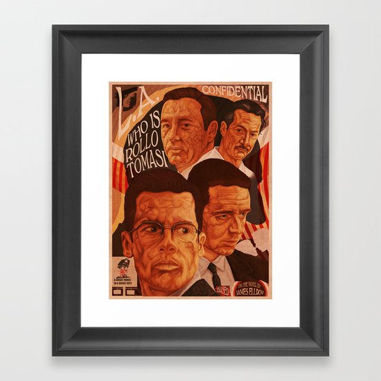 L.A Confidential Framed Art Print