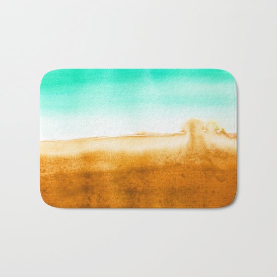 Golden Tide Bath Mat