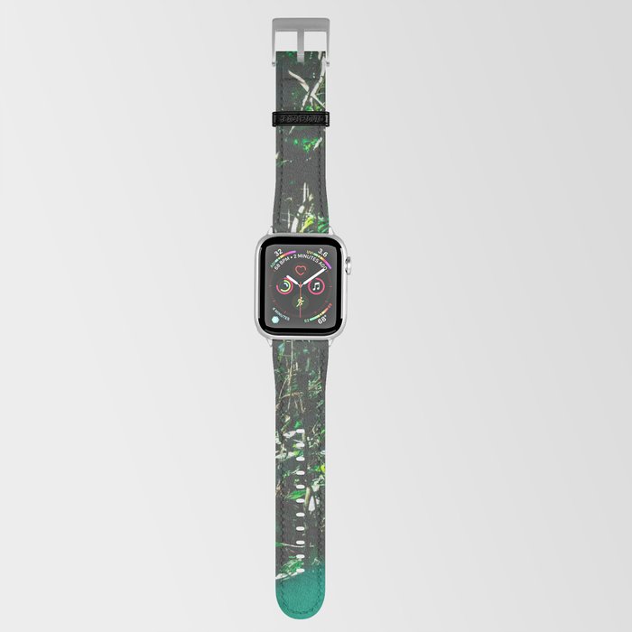 Brazil Photography - Rain Forest With Wet Green Leaves Apple Watch Band