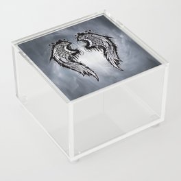 Angel Wings Acrylic Box