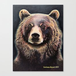 Smoky bear Canvas Print