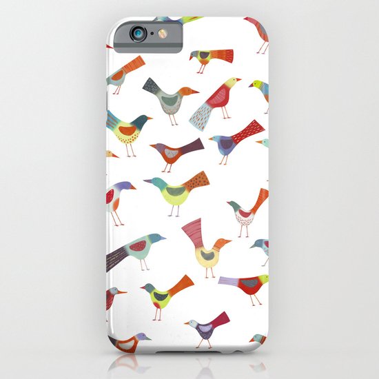 Birds doing bird things iPhone & iPod Case