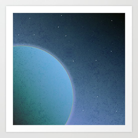 Out There Art Print
