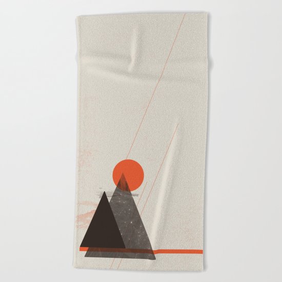 Abstract Landscape Beach Towel