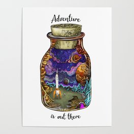 Adventure is out there Poster