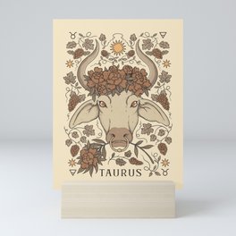 Taurus, The Bull Mini Art Print