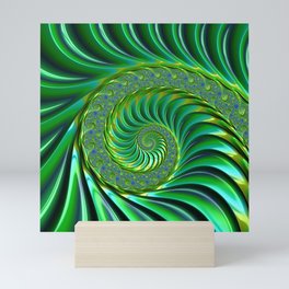Iridescent Spiral Mini Art Print