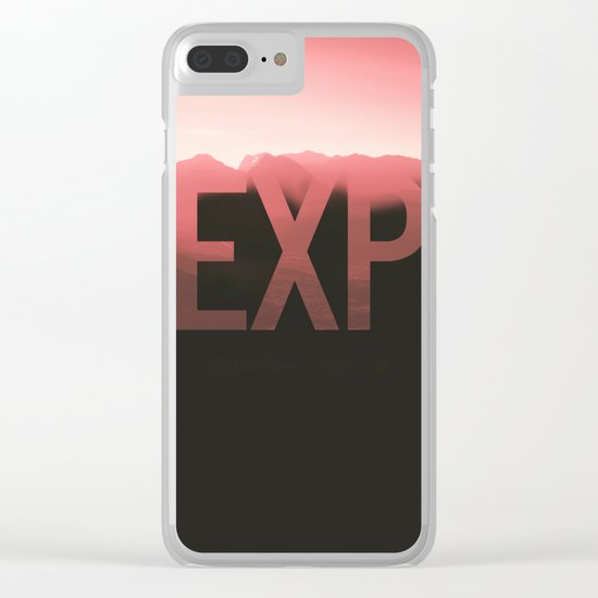 Explore Clear iPhone Case