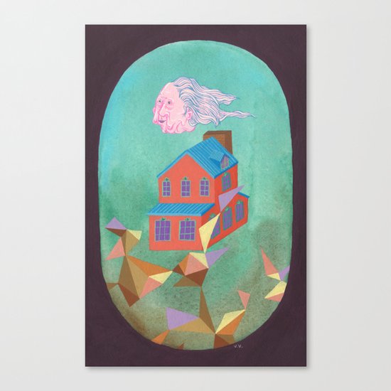 Lloyd's House Canvas Print