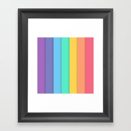 Rainbow Framed Art Print