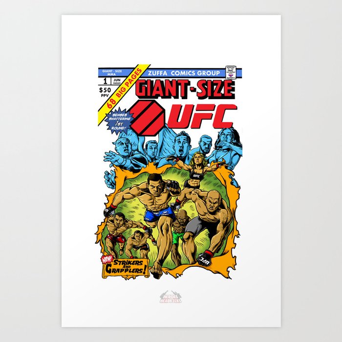 UFC 2015 Champions/Giant Size X-Men No.1 Art Print
