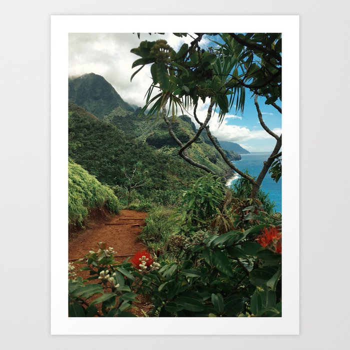 Kalalau Kauai Art Print