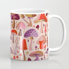 Mushroom Collection – Pink Mug