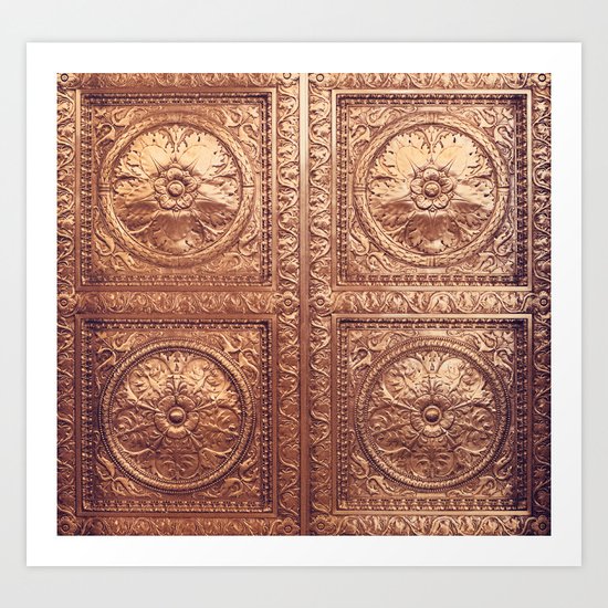 gilded Art Print