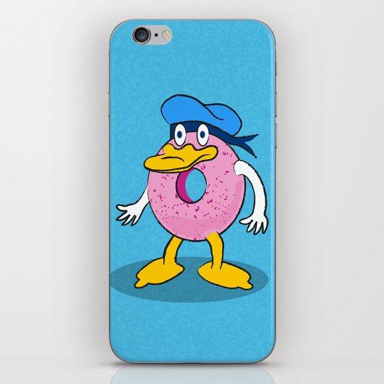 Donut Duck iPhone & iPod Skin