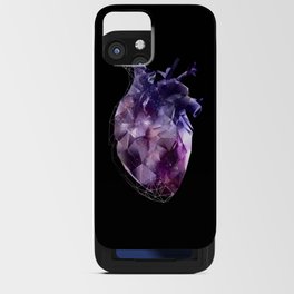 polygon heart // the universe within iPhone Card Case