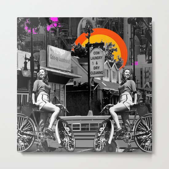 Look Mom, No Gentrification! Metal Print