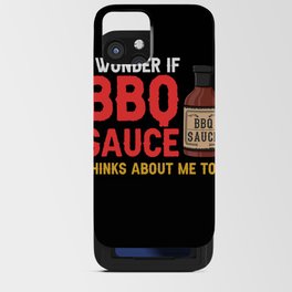 BBQ Sauce Barbeque Recipes Korean Barbecue Keto iPhone Card Case