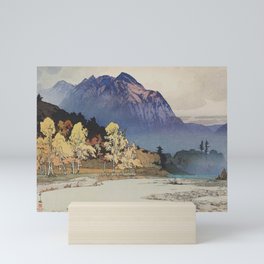 Hiroshi Yoshida - Hodakayama after Rain - Japanese Vintage Ukiyo-e Woodblock Painting Mini Art Print