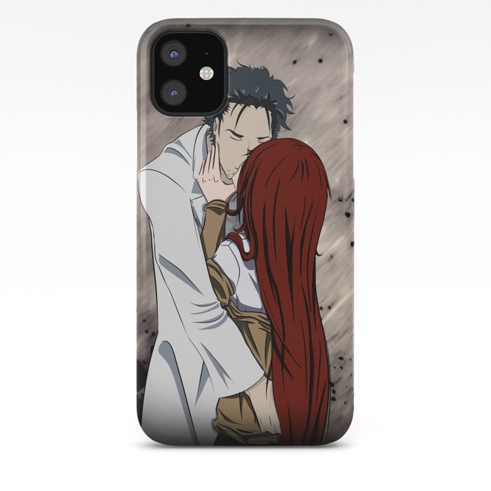 Get Wallpaper Okarin And Kurisu Steins Gate Iphone Case By Litos333 Society6 For iPhone
