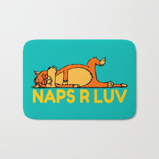 Naps Are Love Bath Mat