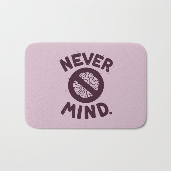 NEVER M/ND Bath Mat