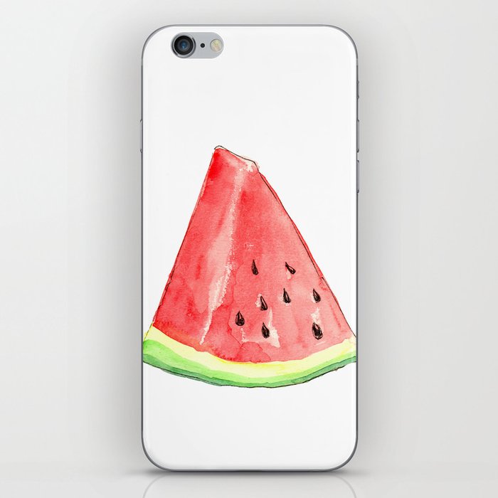 Watermelon Red Piece iPhone Skin