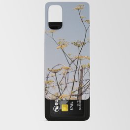 Yellow Flowers on Barbed Wire Android Card Case