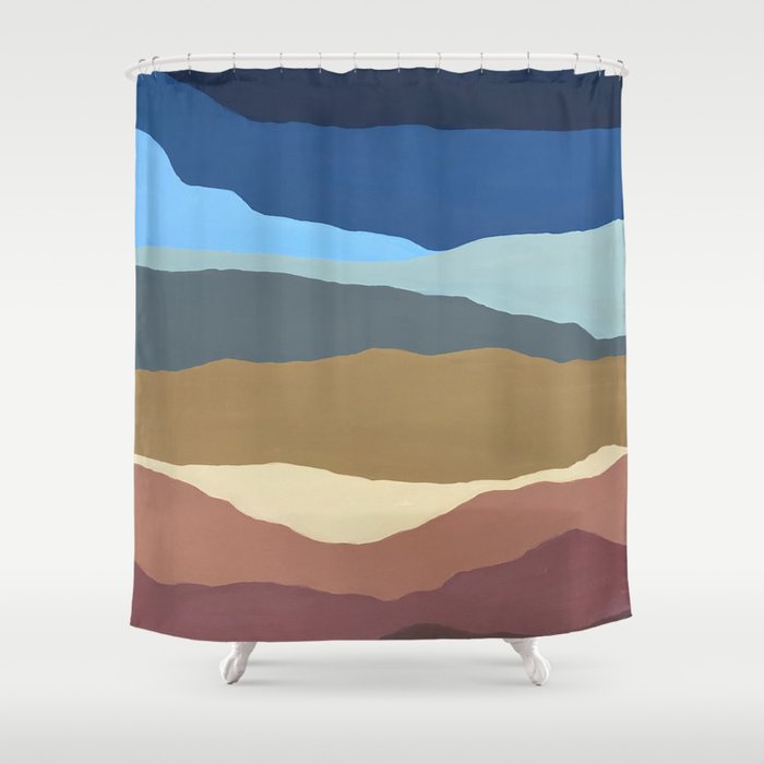 Mountains Two Shower Curtain