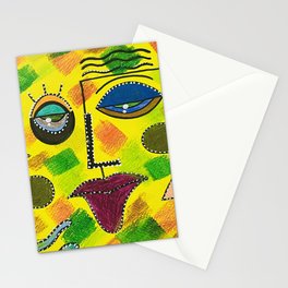 lost eyes  Stationery Card